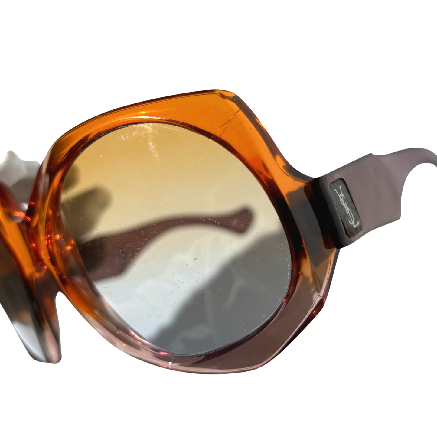 Yves Saint Laurent 1970s Over Sized Sunglasses
