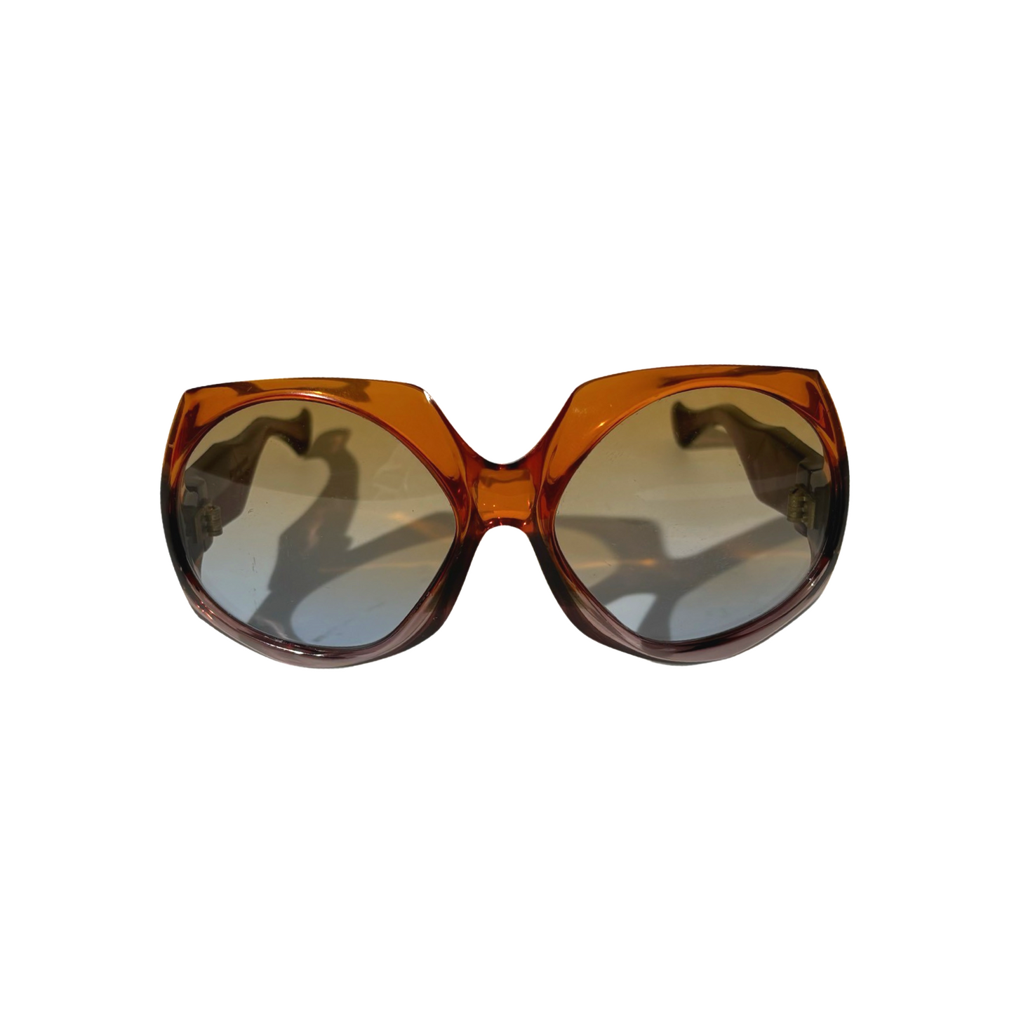 Yves Saint Laurent 1970s Over Sized Sunglasses