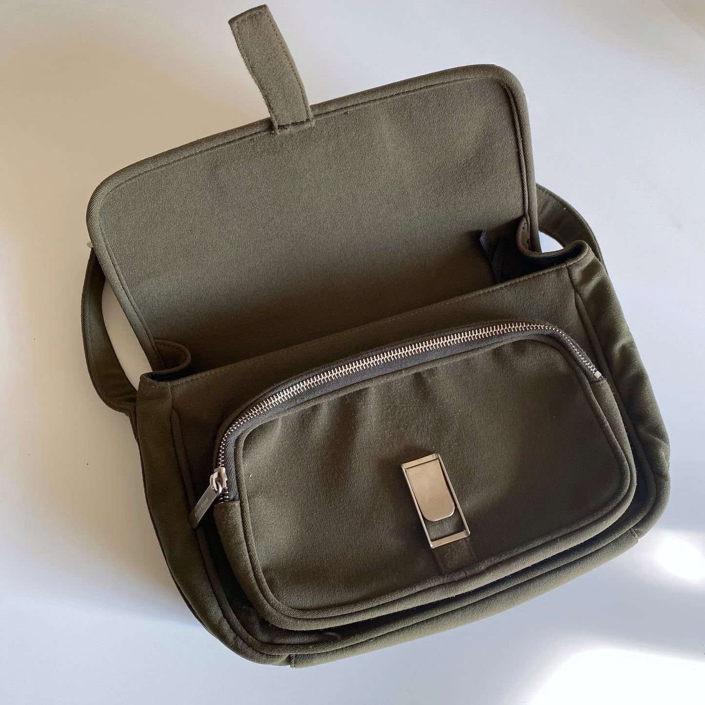 Miu Miu 90s Khaki Crossbody Bag