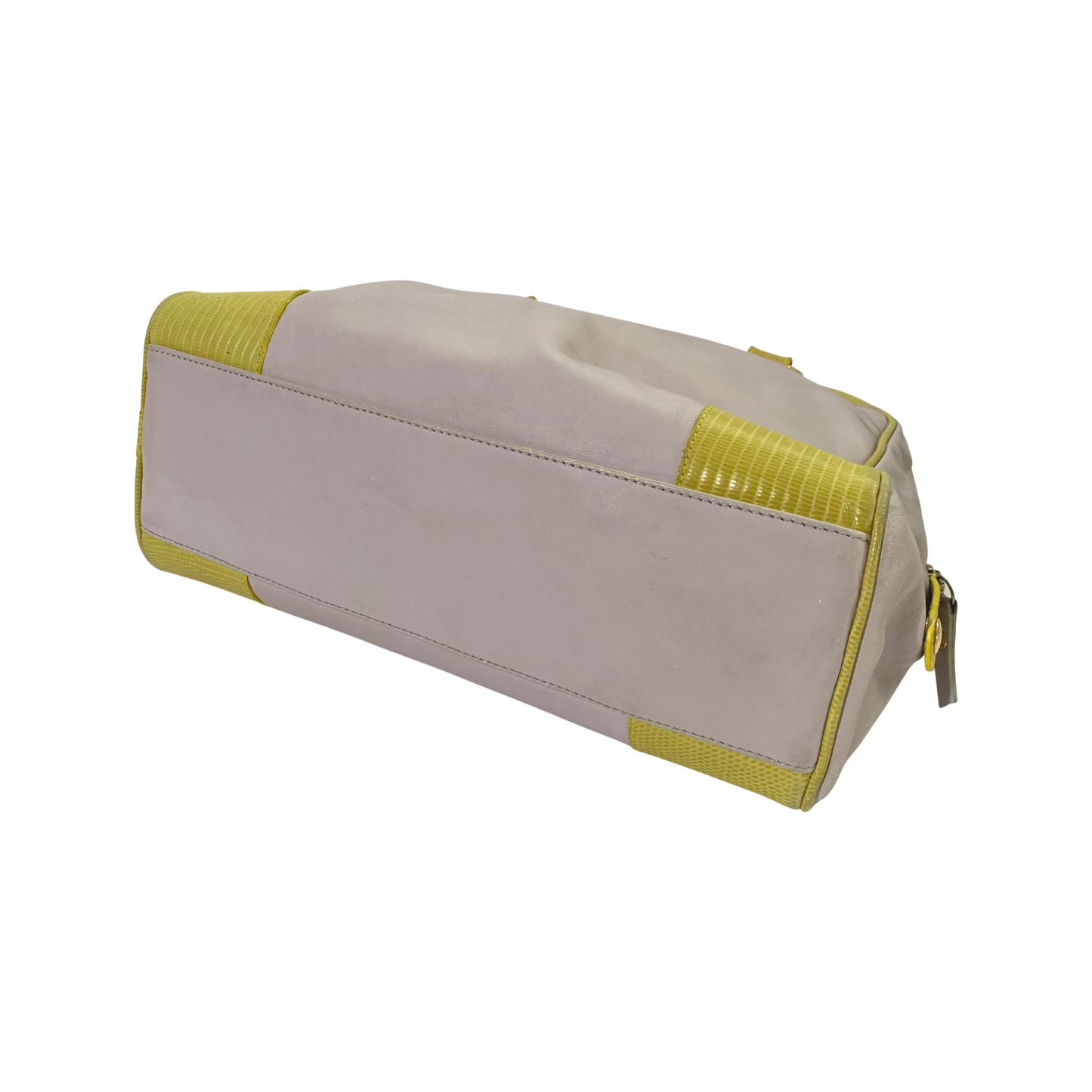Dolce and Gabbana 2000s Purple / Yellow Chain Shoulder Bag