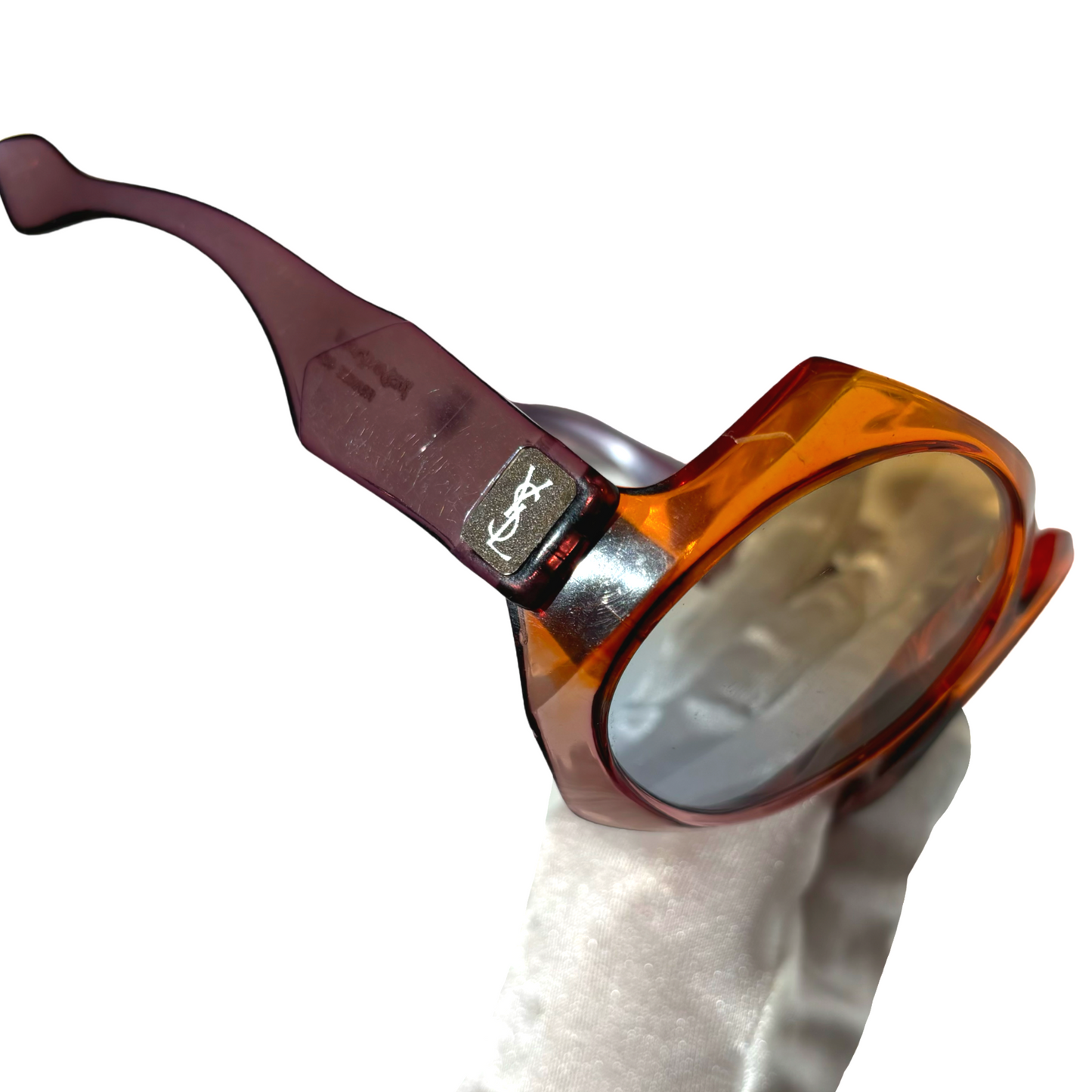 Yves Saint Laurent 1970s Over Sized Sunglasses
