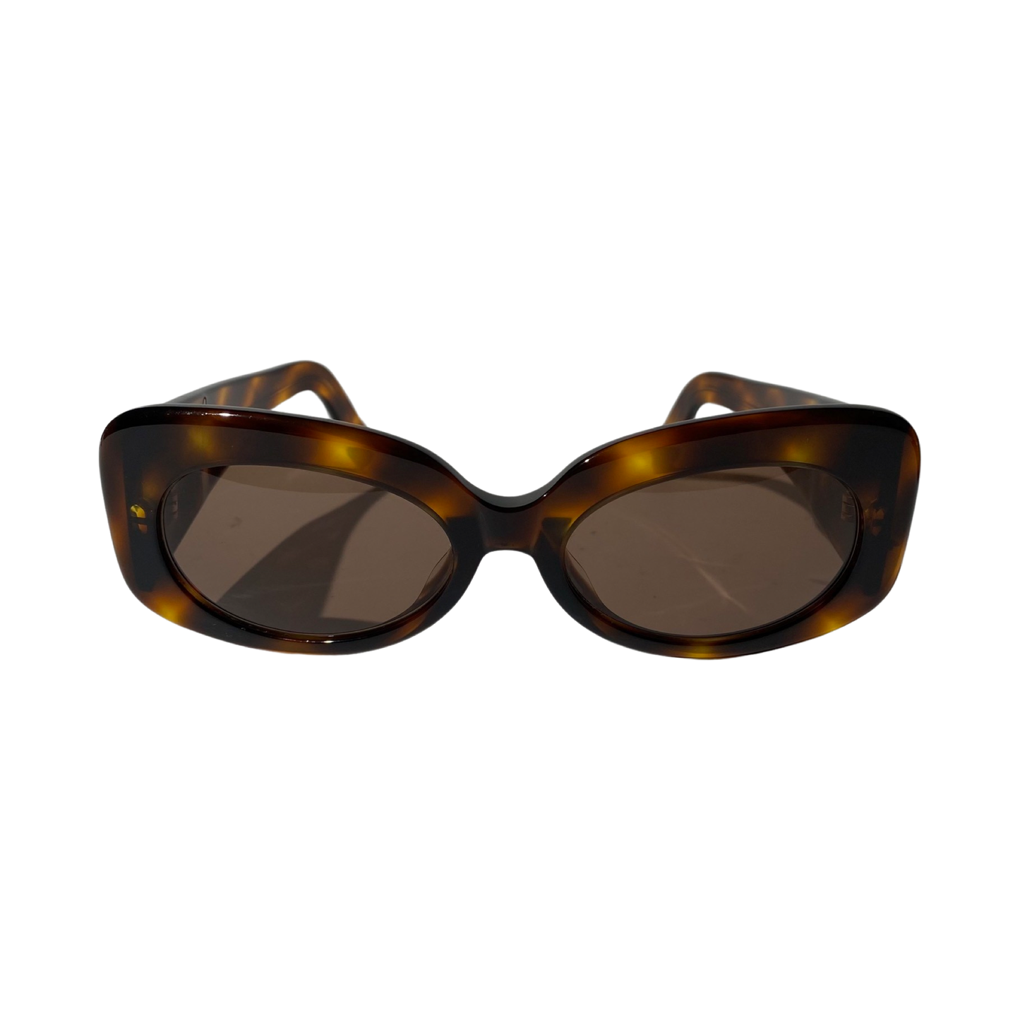 Chanel 1995 Spring CC Mark Tortoise Sunglasses