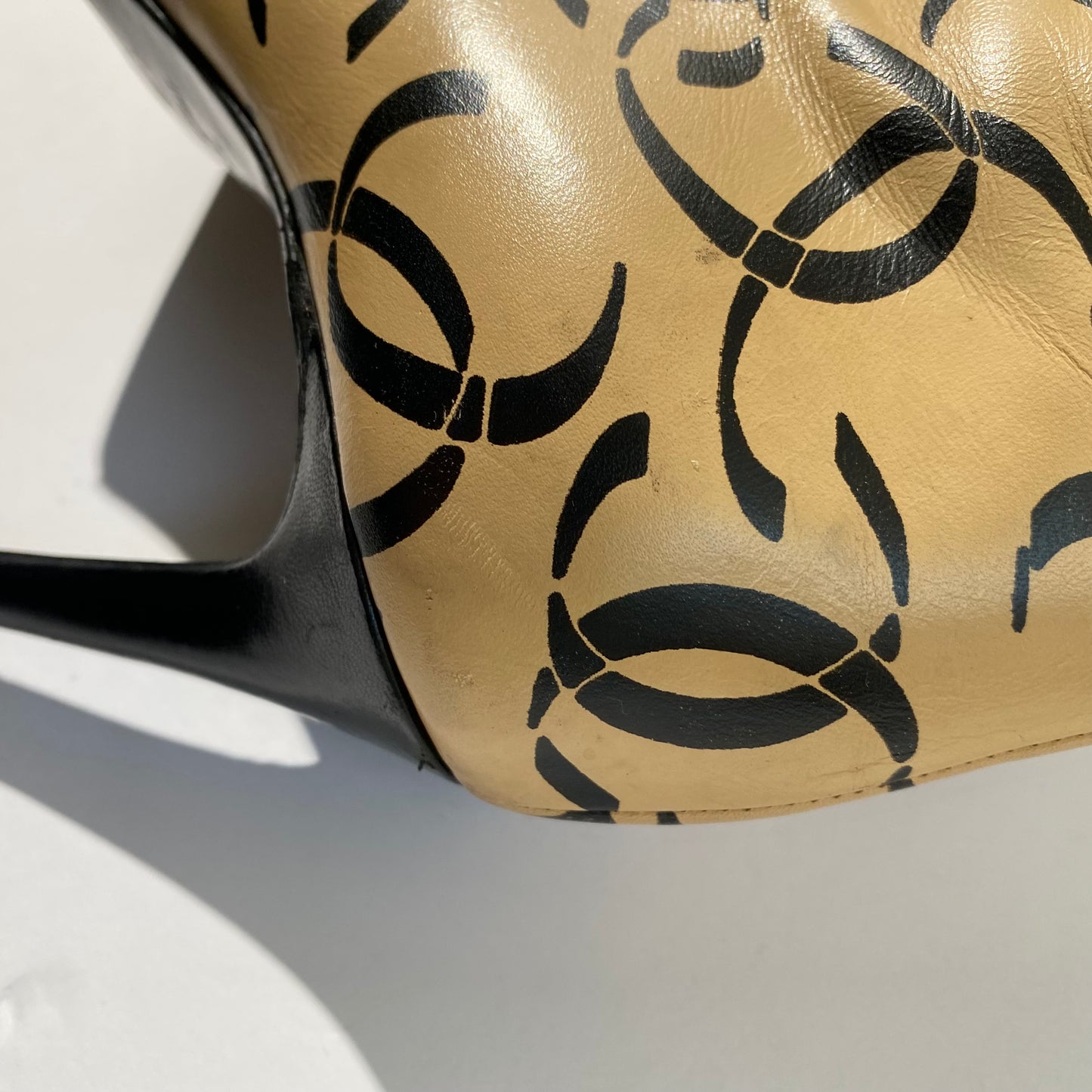 Chanel 2000 Fall CC Logo Pointed Toe Ankle Boots