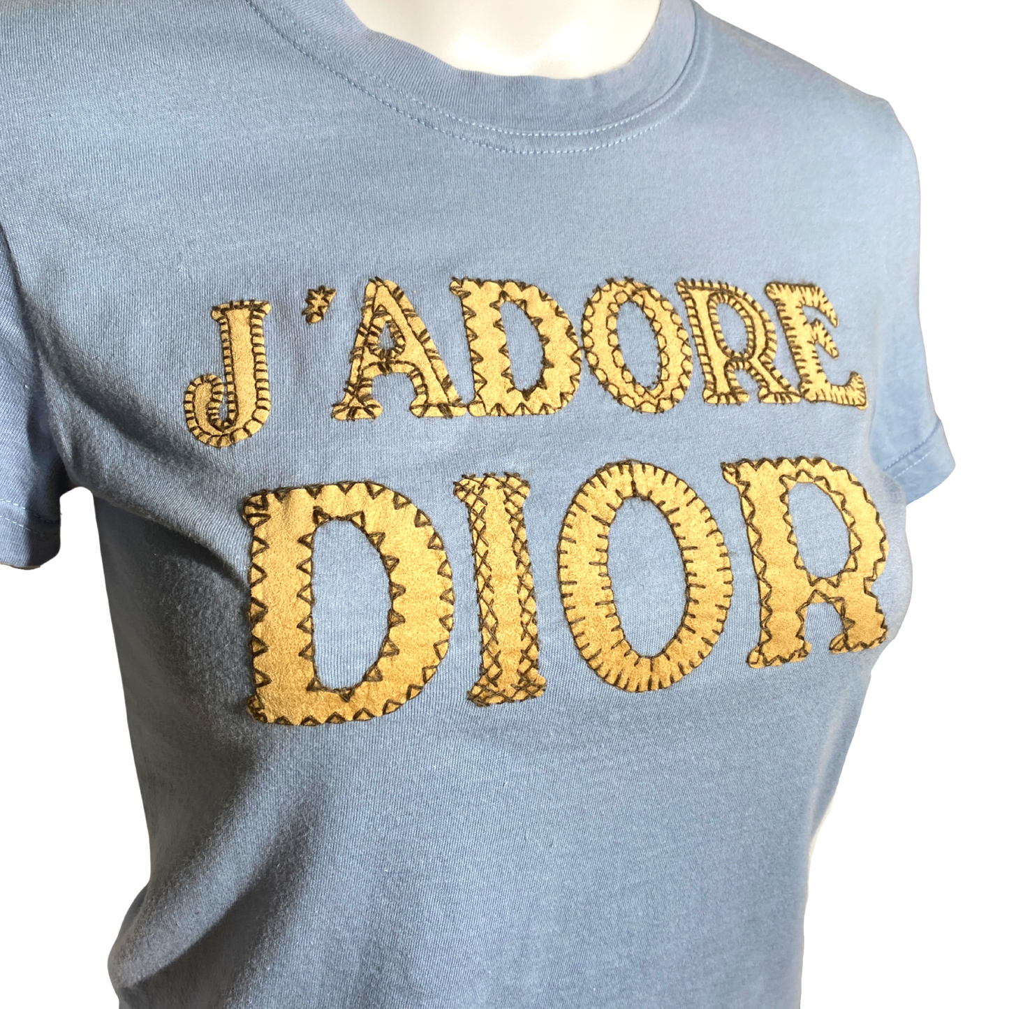 Dior 2003 J'adore Dior Blue T-shirt