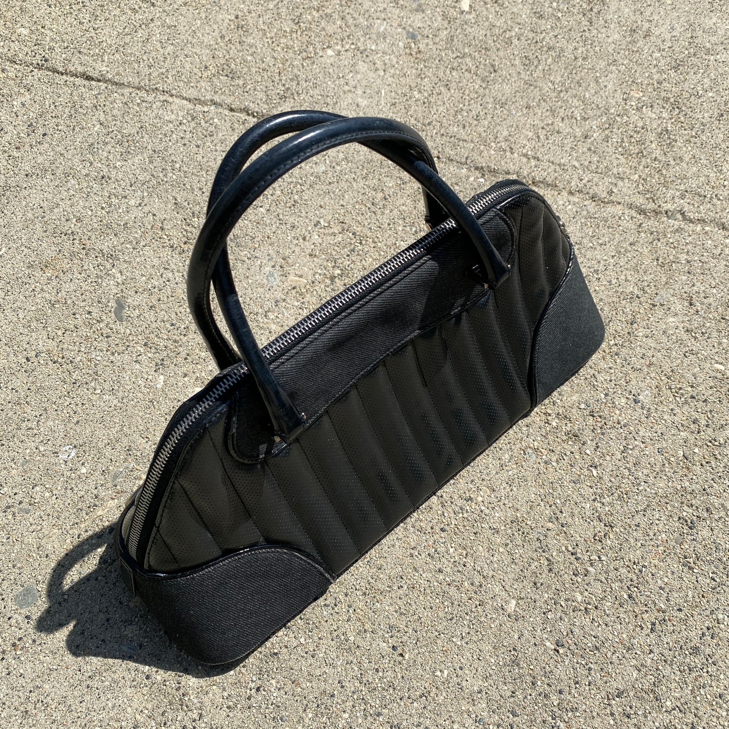 Dior 2001 Spring Montaigne Chris 1947 Black Handbag