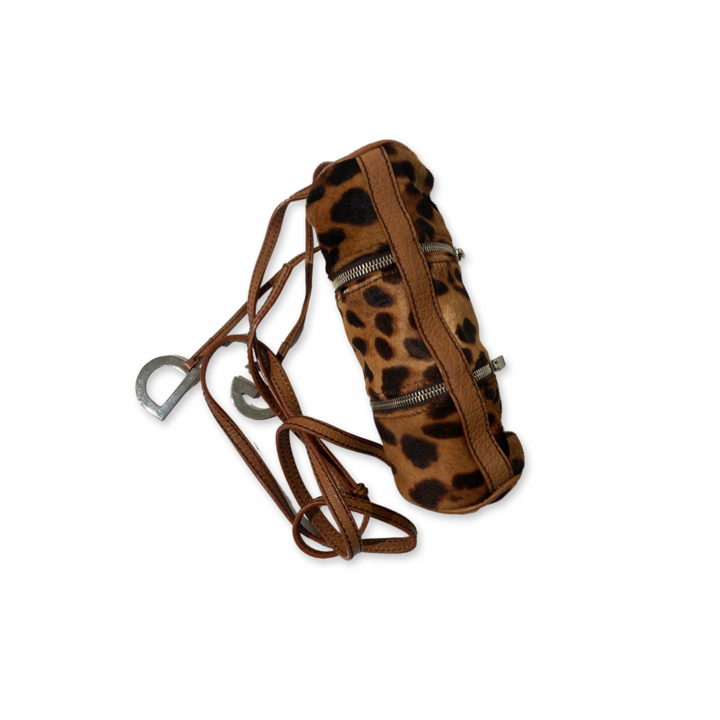 Dolce & Gabbana Leopard Unborn Calf leather Crossbody Bag