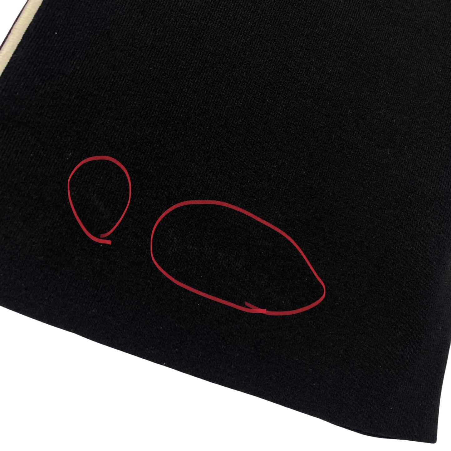 Chanel Sport 2004 Fall Black Wool Knit Tanktop