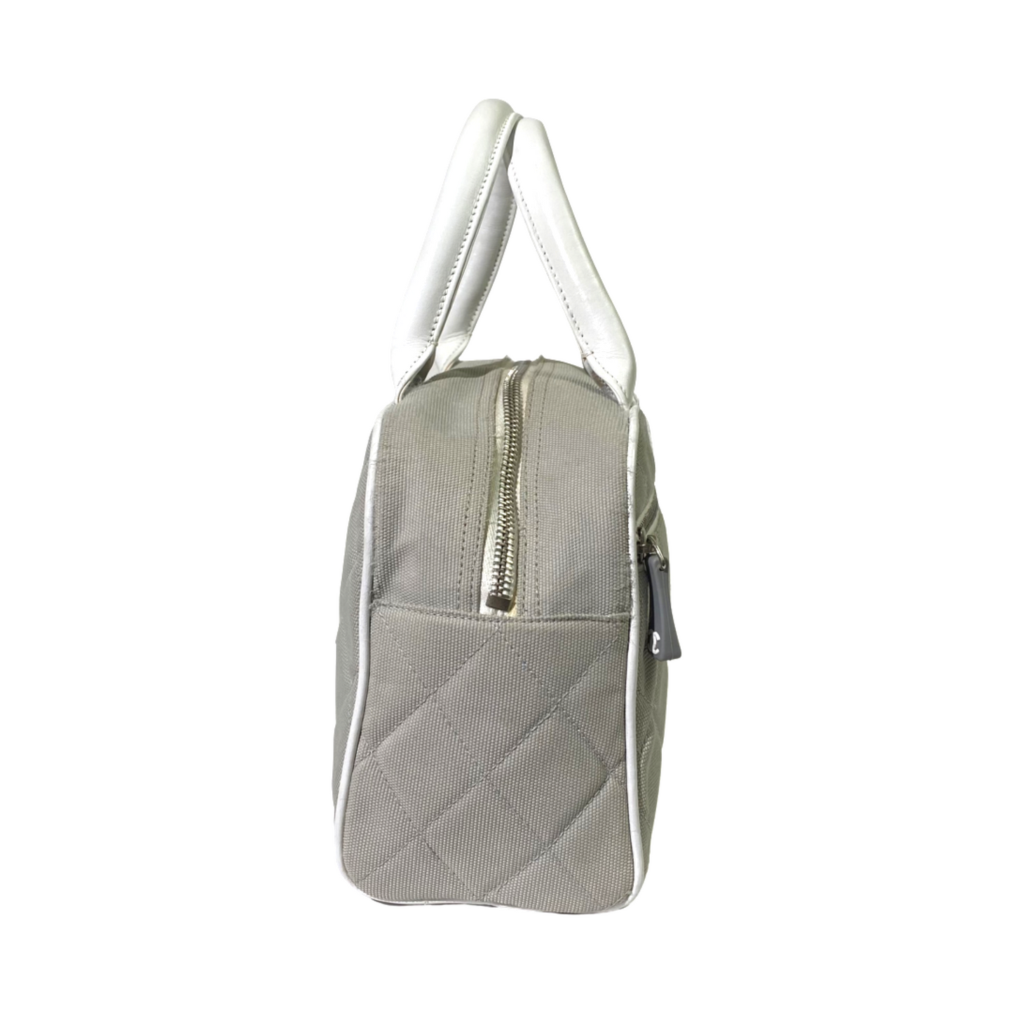 Chanel Sports Gray Quilted Mini Handbag