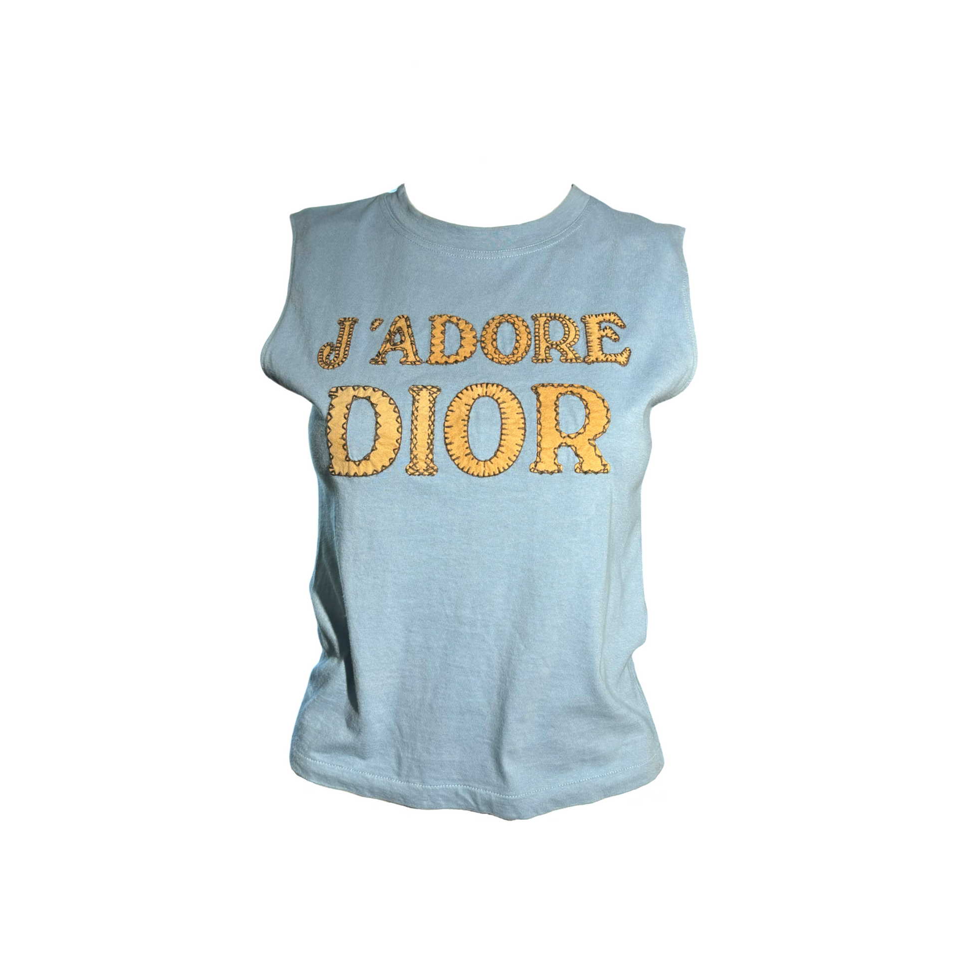 Christian Dior J'Adore Dior Blue 1947 World Champion Tank