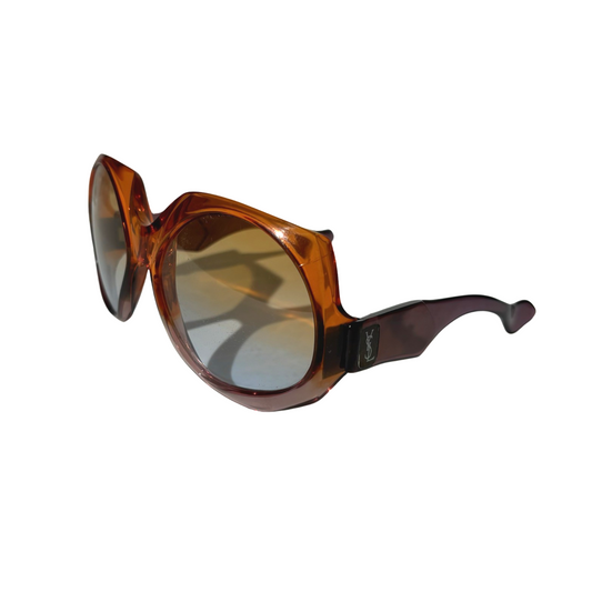 Yves Saint Laurent 1970s Over Sized Sunglasses