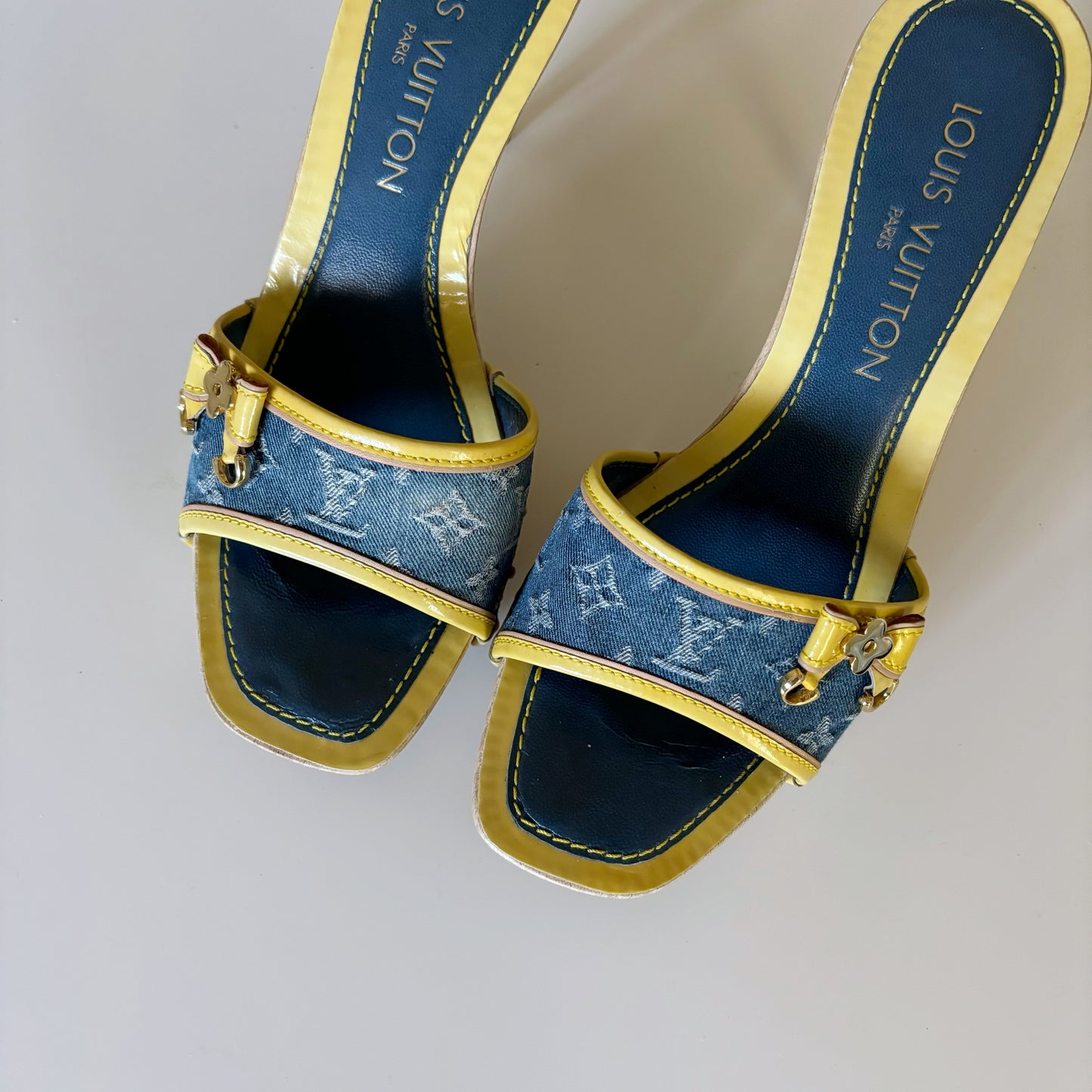 Louis Vuitton Early 2000s Monogram Heels