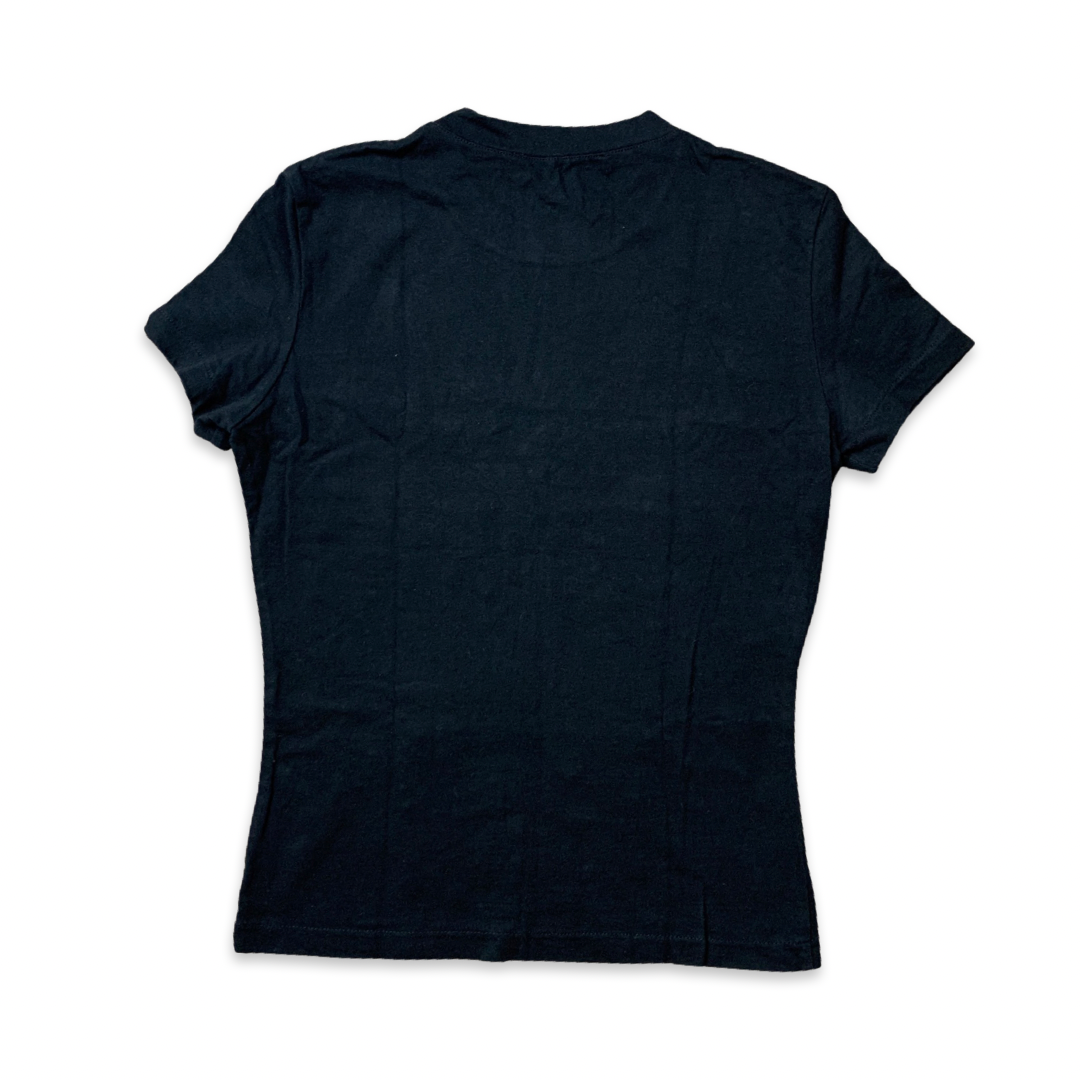 Dior 2003 Hard Core Black Spangle T-Shirt